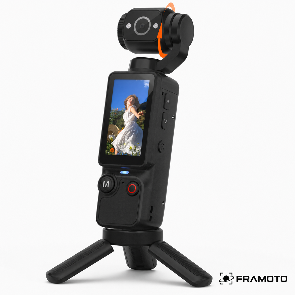 FRAMOTO Pocket 3-Axis Gimbal Camera