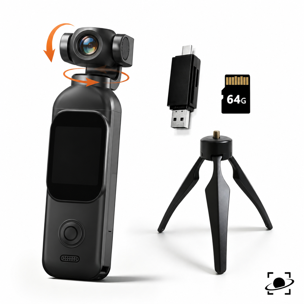 FRAMOTO Pocket 3-Axis Gimbal Camera