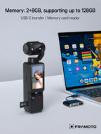 FRAMOTO Pocket 3-Axis Gimbal Camera